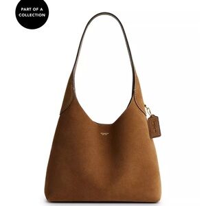 Coach Brooklyn 28 Suede Shoulder Bag